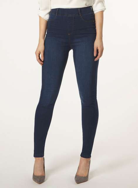 **Tall High Waisted Midwash 'Eden' Jeggings